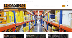 Desktop Screenshot of landboupart.com